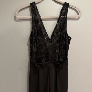 AKIRA Black Lace Jumpsuit